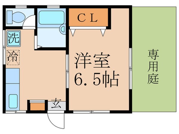 エンゼルハイムの物件間取画像